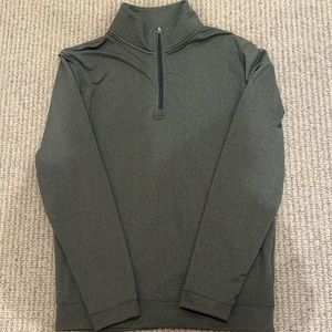 Men's 3/4 Zip Performance Pullover Onward Reserve Size S. Heathered gray